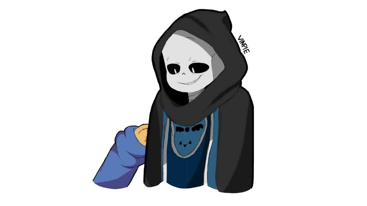 undertale与老爸sans的调情 (altertale comic dub)