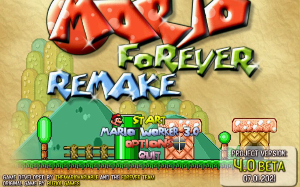 [图]【三年的等待】Mario Forever Remake V4.0（永远的马里奥）Released！