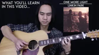 Download Video: 【指弹吉他】【吉他教学】One More Light Guitar Tutorial - Linkin Park