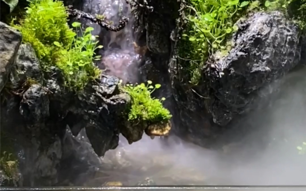 山谷瀑布水陆缸