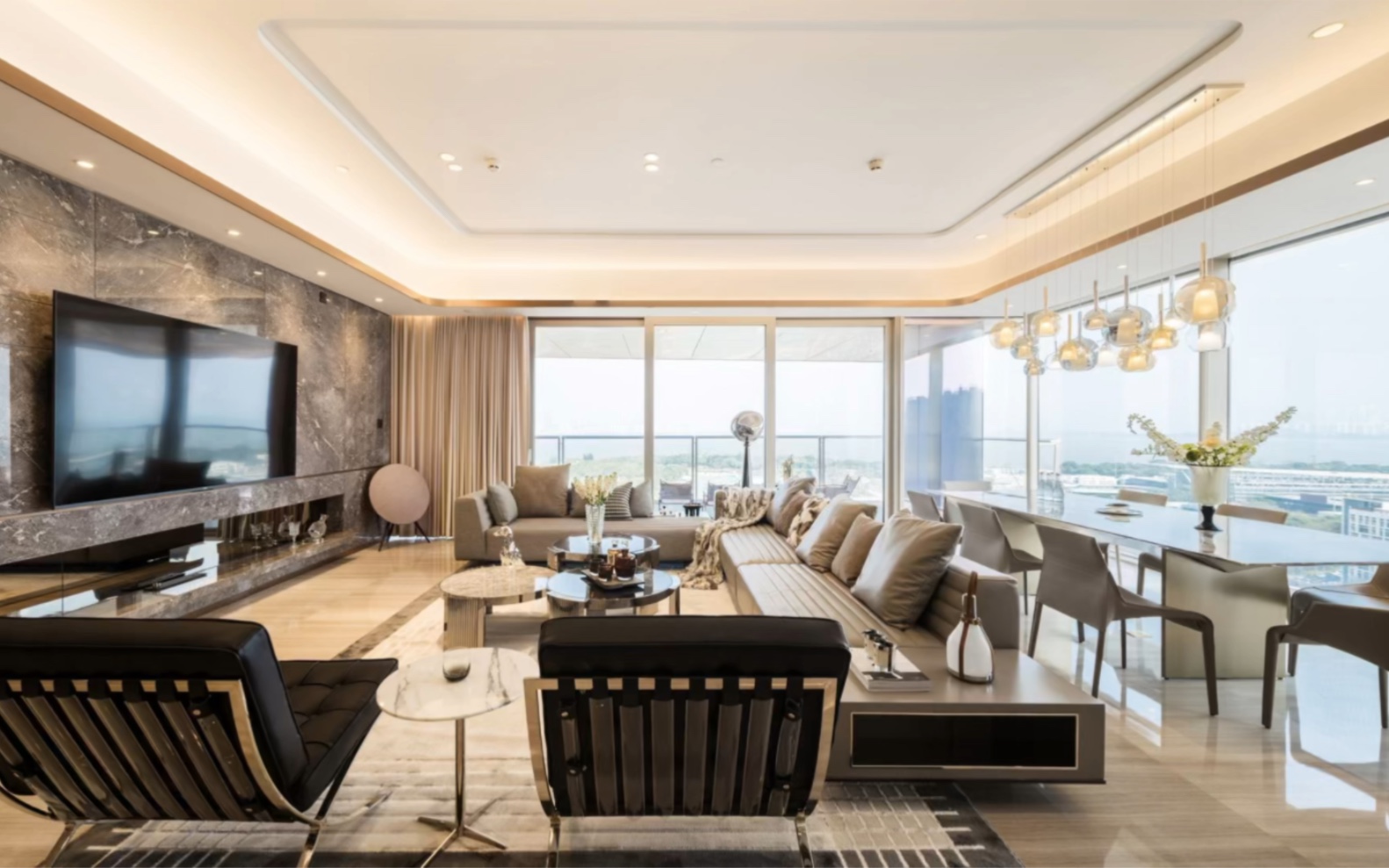 深圳湾1号 292平方 大3房2厅3卫 租金:13万