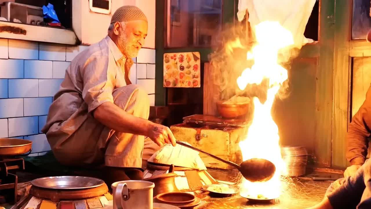 传奇的羊肉哈里萨大师克什米尔斯利那加印度美食哔哩哔哩bilibili