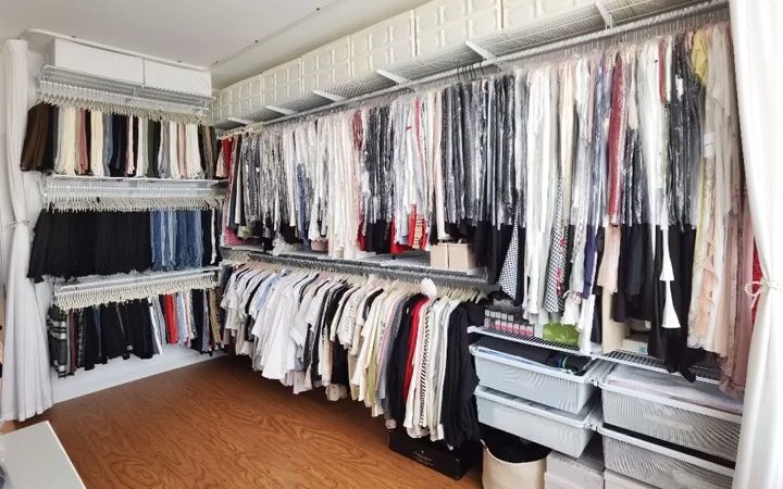 [图]能挂800件衣服的金属衣柜！会有人不喜欢吗？