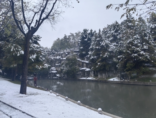 西安雪景:古都的浪漫冬季