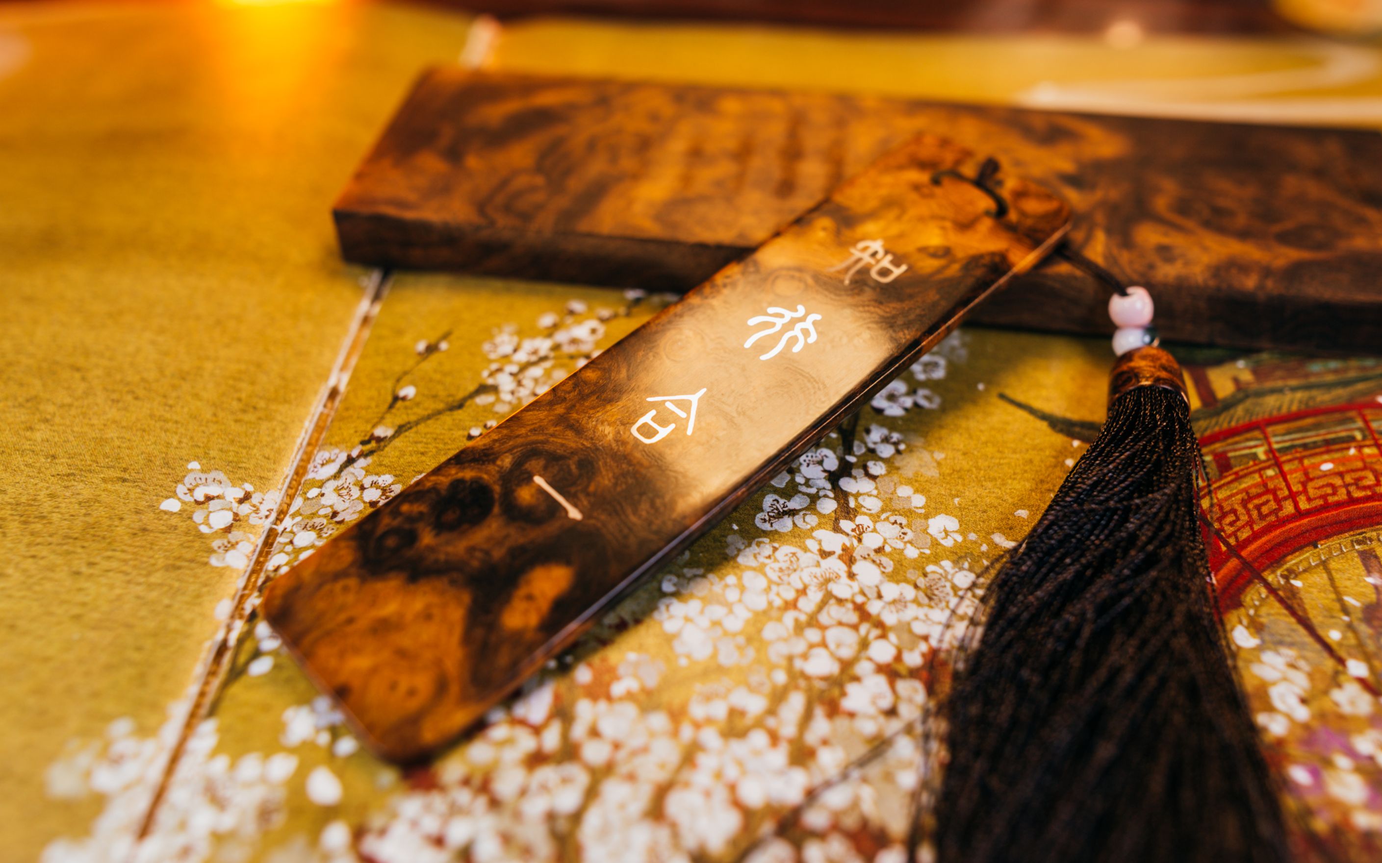 短篇【沙漠铁木嵌银】知行合一书签,完成度超高!