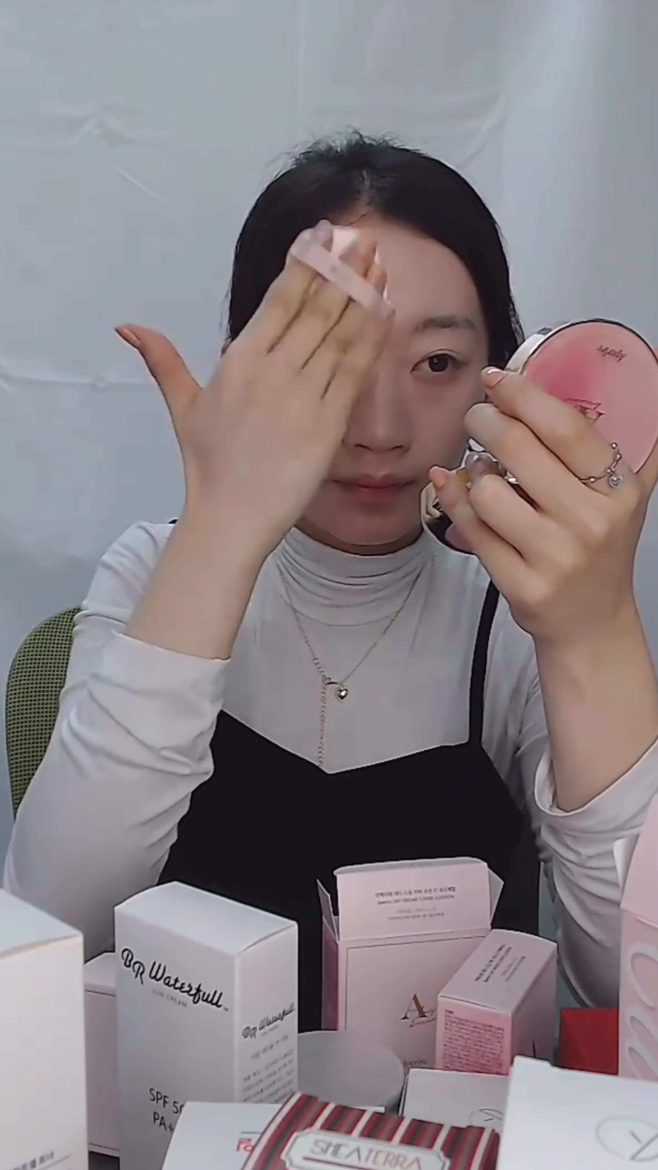 10分钟快速日常妆容 | 韩国小姐姐珍珍_哔哩哔哩 (゜-゜)つロ 干杯