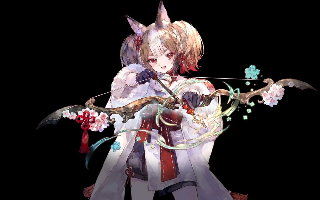 主战者皮肤——雪华全表情演示