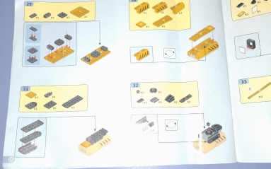 乐高沙漠之鹰手枪图纸教程moc