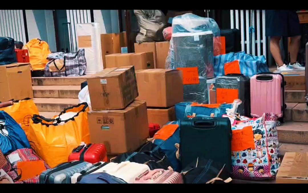 四通搬家公司为中国政法大学搬迁项目现场