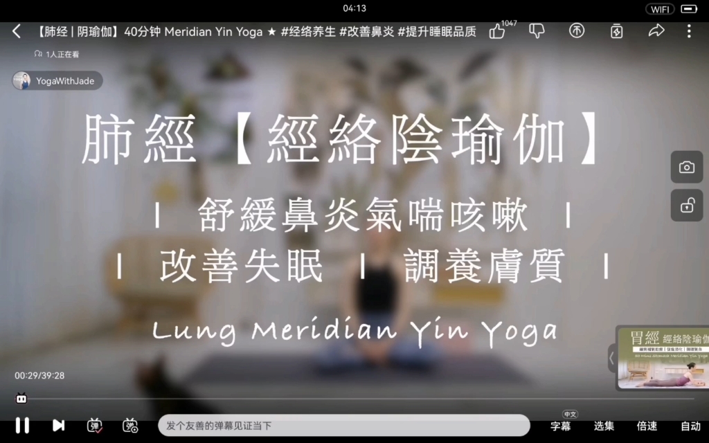 [图]YogaWithJade LuS/十二经络阴瑜伽合集