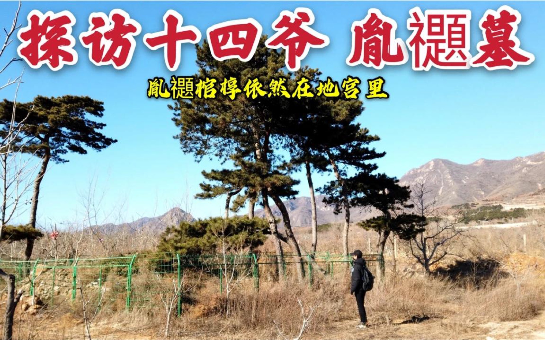 探访十四爷胤禵墓,夺位失败 被雍正囚禁,266年后墓地现状如何?