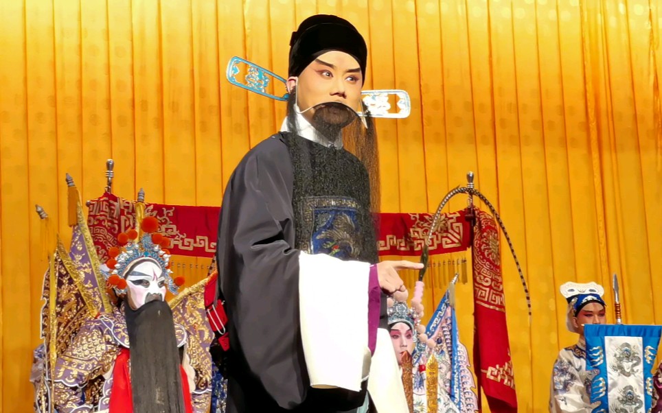 京剧《龙凤呈祥》马派鲁肃闯帐选段(王墨饰鲁肃) 武汉京剧院 2022.1.