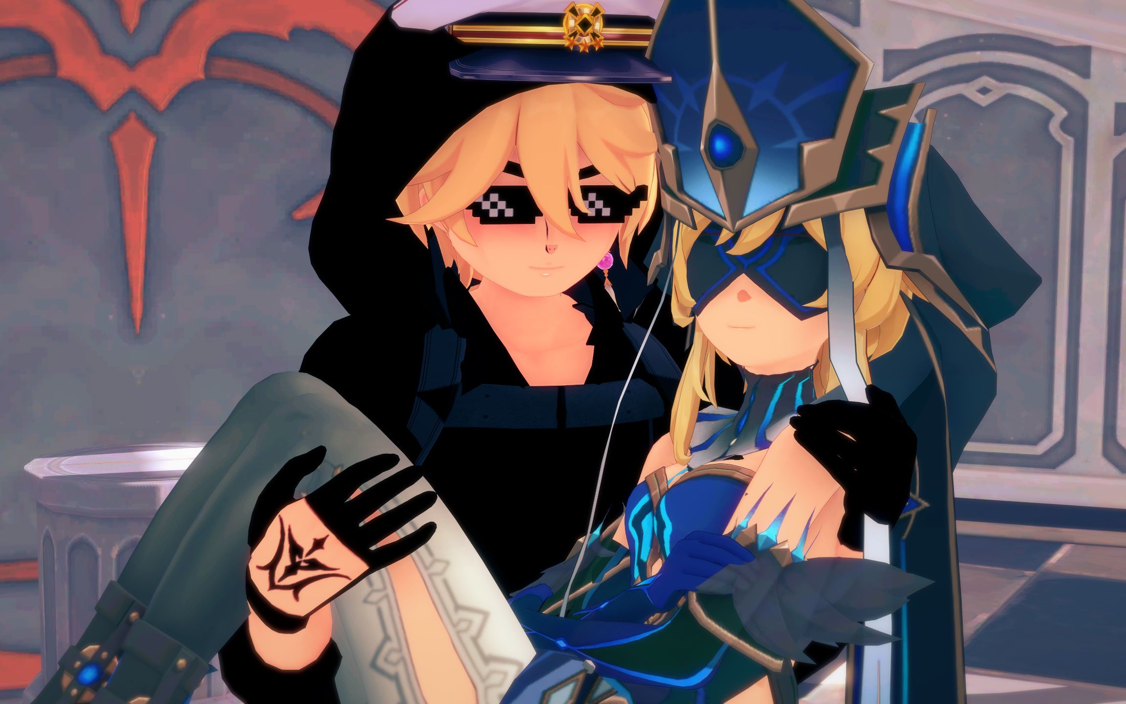 【phx/原魔】"别在观看优质二创作品的时候还cos愚人众玩啊,屑妹妹!