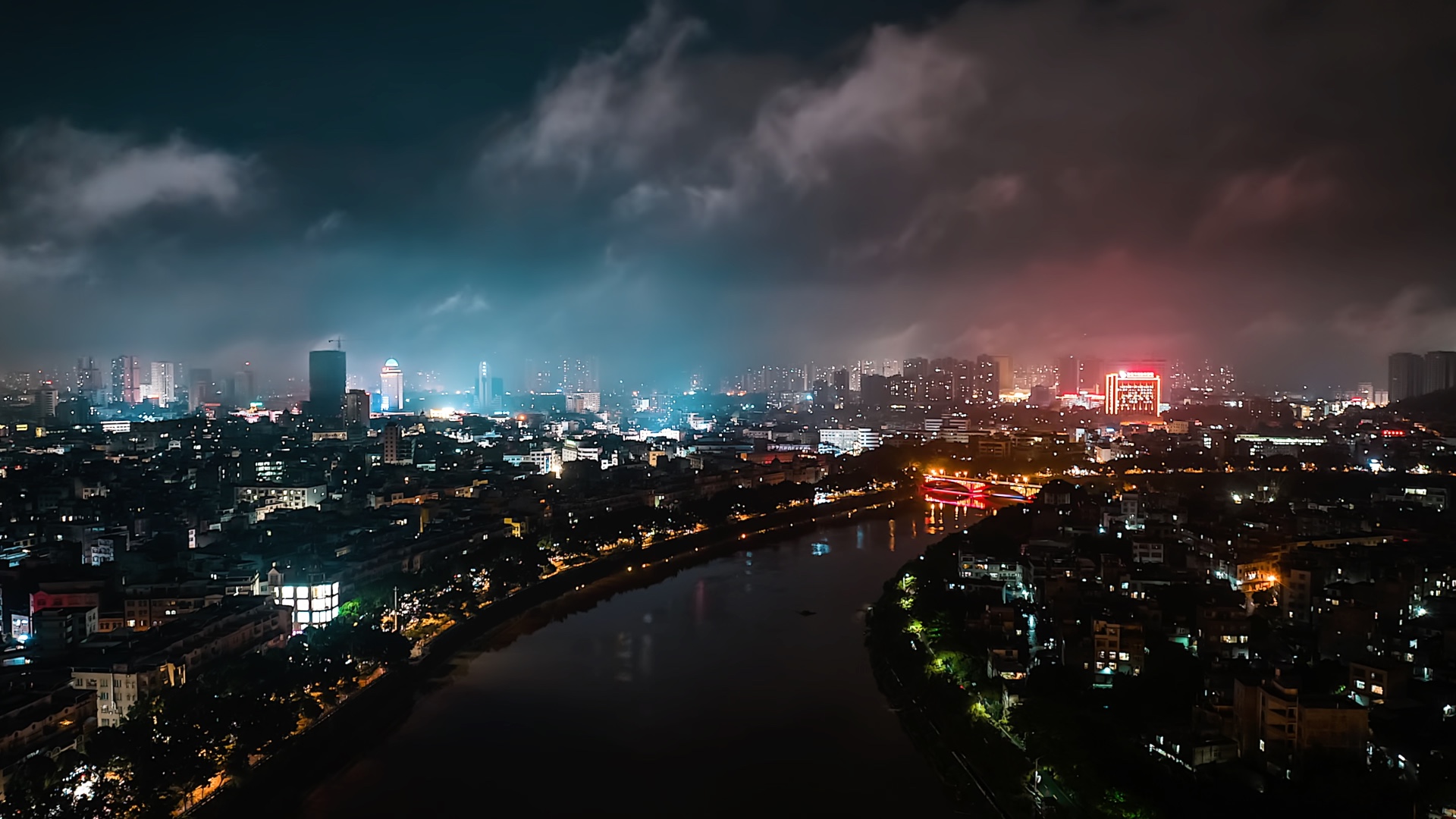 大疆mavic 3北流网红明珠大桥