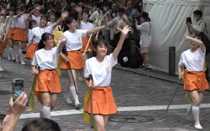 【京都橘】高校吹奏楽部31/07/2022参加第 46 届国立高中综合文化节开幕式游行全程视角3