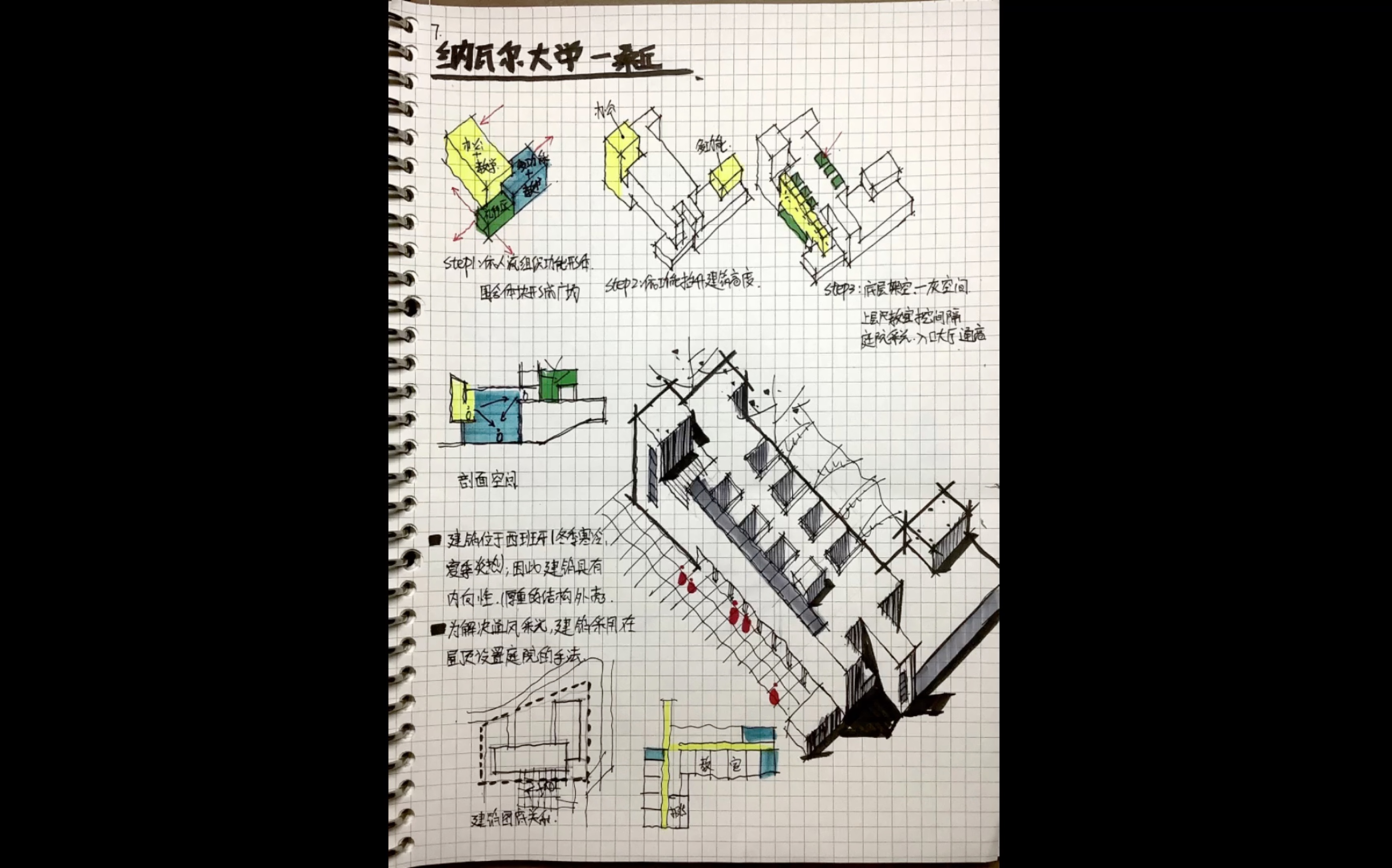 [图]【建筑案例抄绘】8、纳瓦尔大学一一桑丘