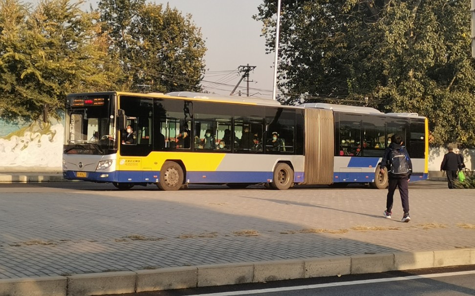 【pov*020】北京公交346路 温泉→白家疃东口 区间前方展望_哔哩哔哩