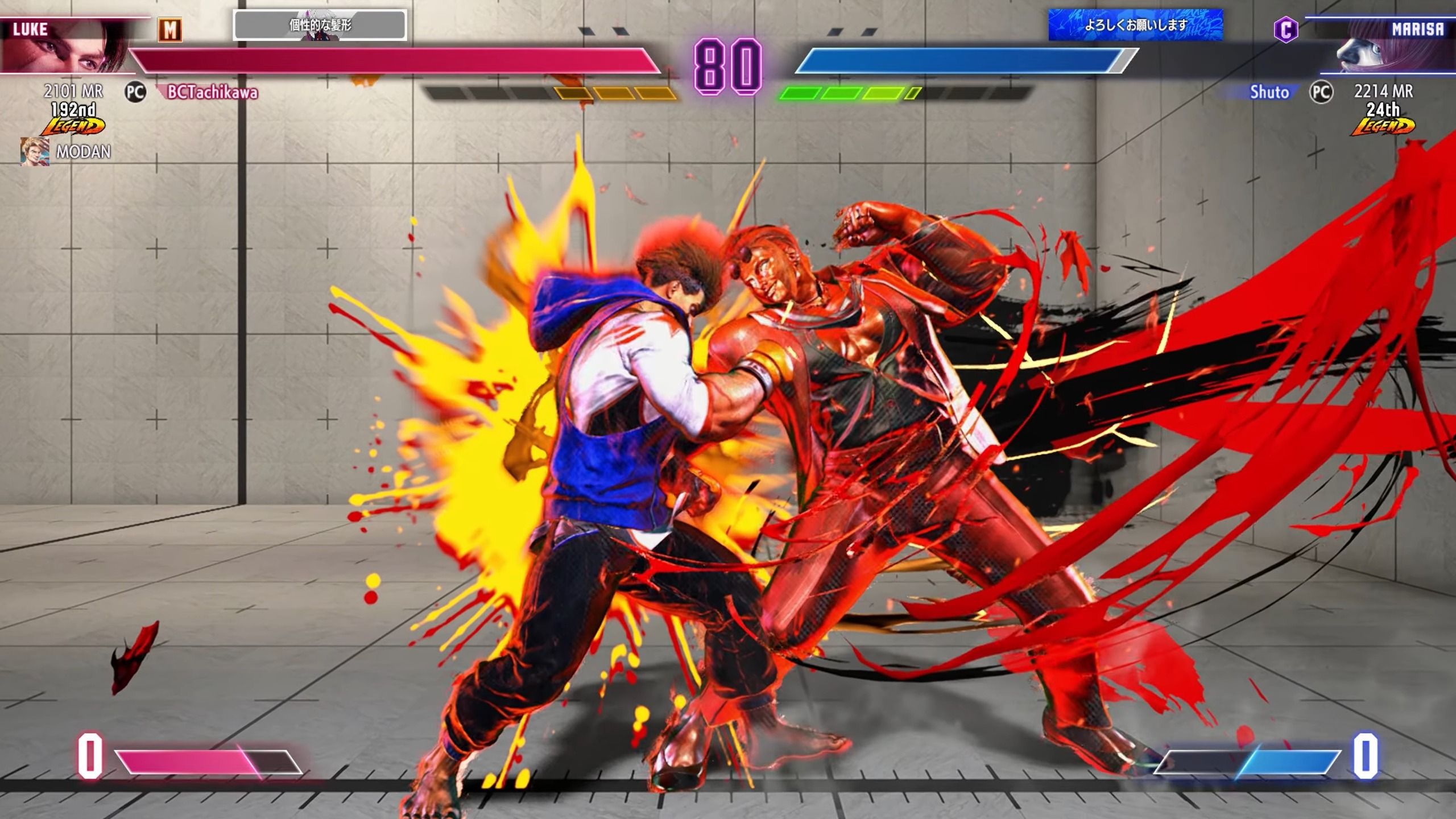 【街霸6】tachikawa (卢克) 对战集锦001