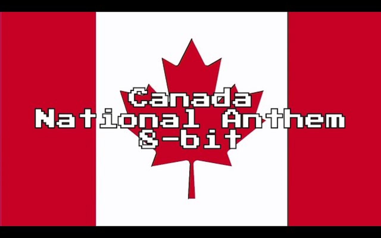 [图]8-bit版 加拿大国歌 哦!加拿大 Canada National Anthem (8-Bit Version & Lyrics)