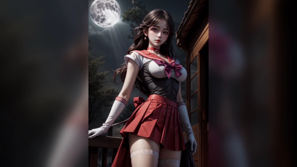 ai绘画美少女战士火野丽