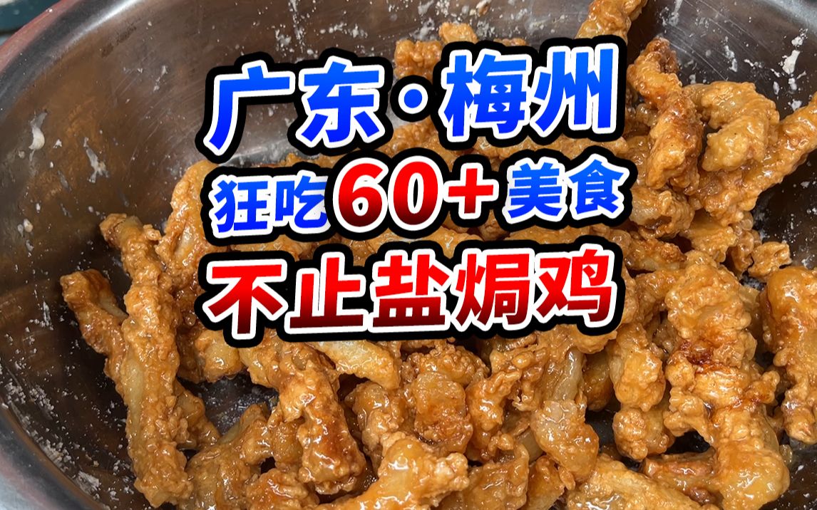 客家硬菜,不止盐焗鸡! | 广东梅州【肉老师探店】哔哩哔哩bilibili