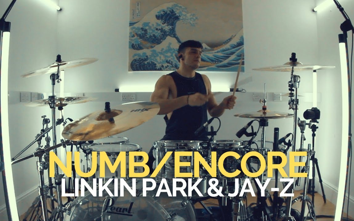 [图]【DrumCover】林肯公园 & Jay Z《Numb/Encore》