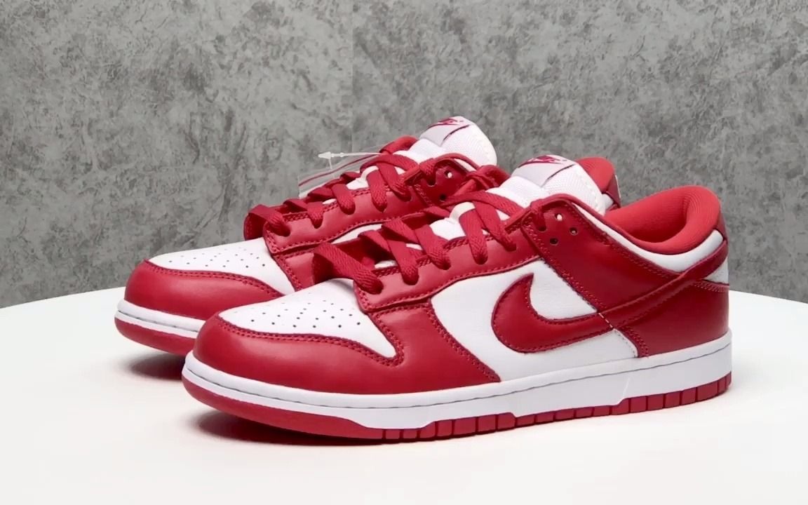 dunk low sp "university red" "大学红"货号:cu1727-100