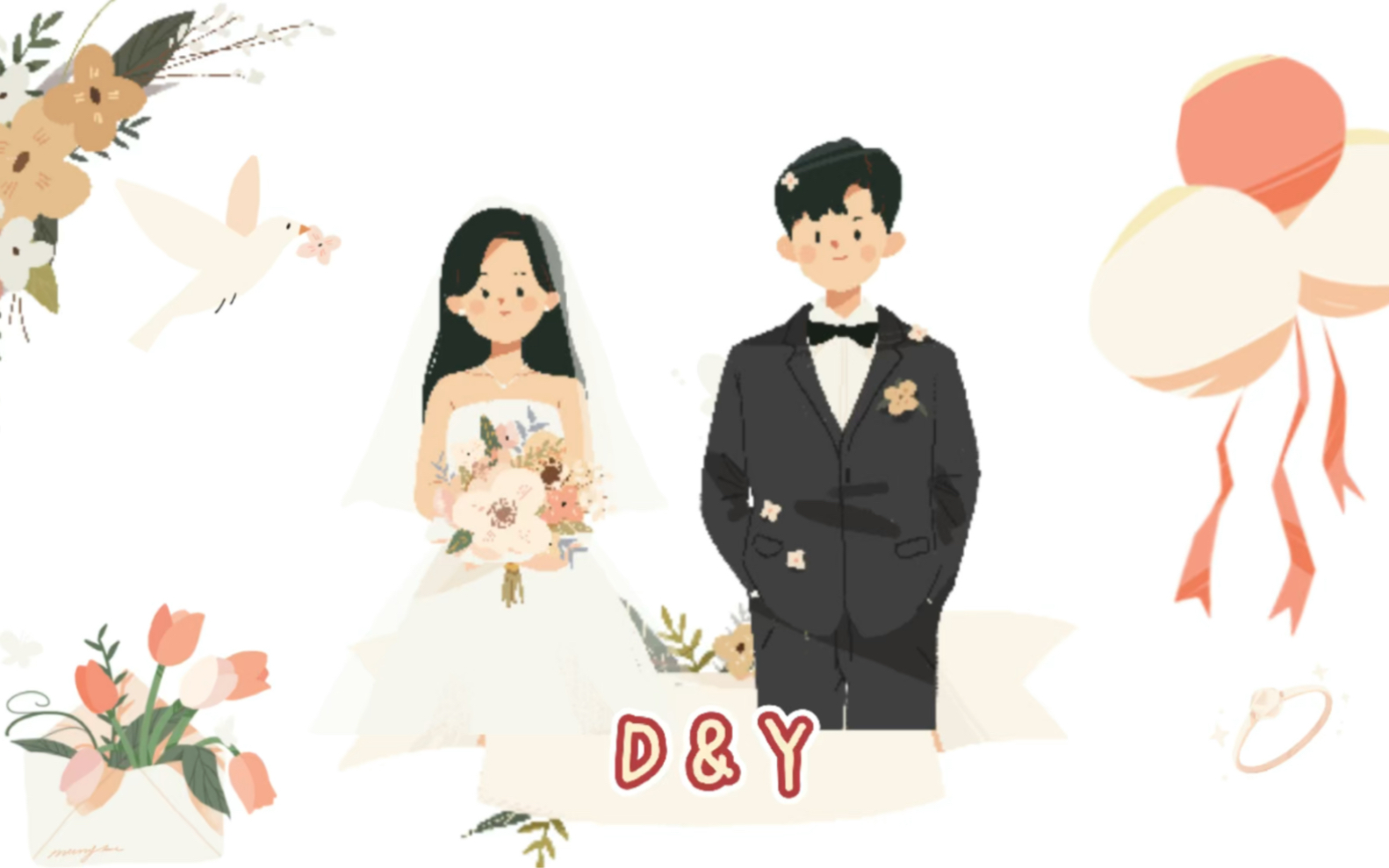 [图]D&Y's Happy Wedding Party