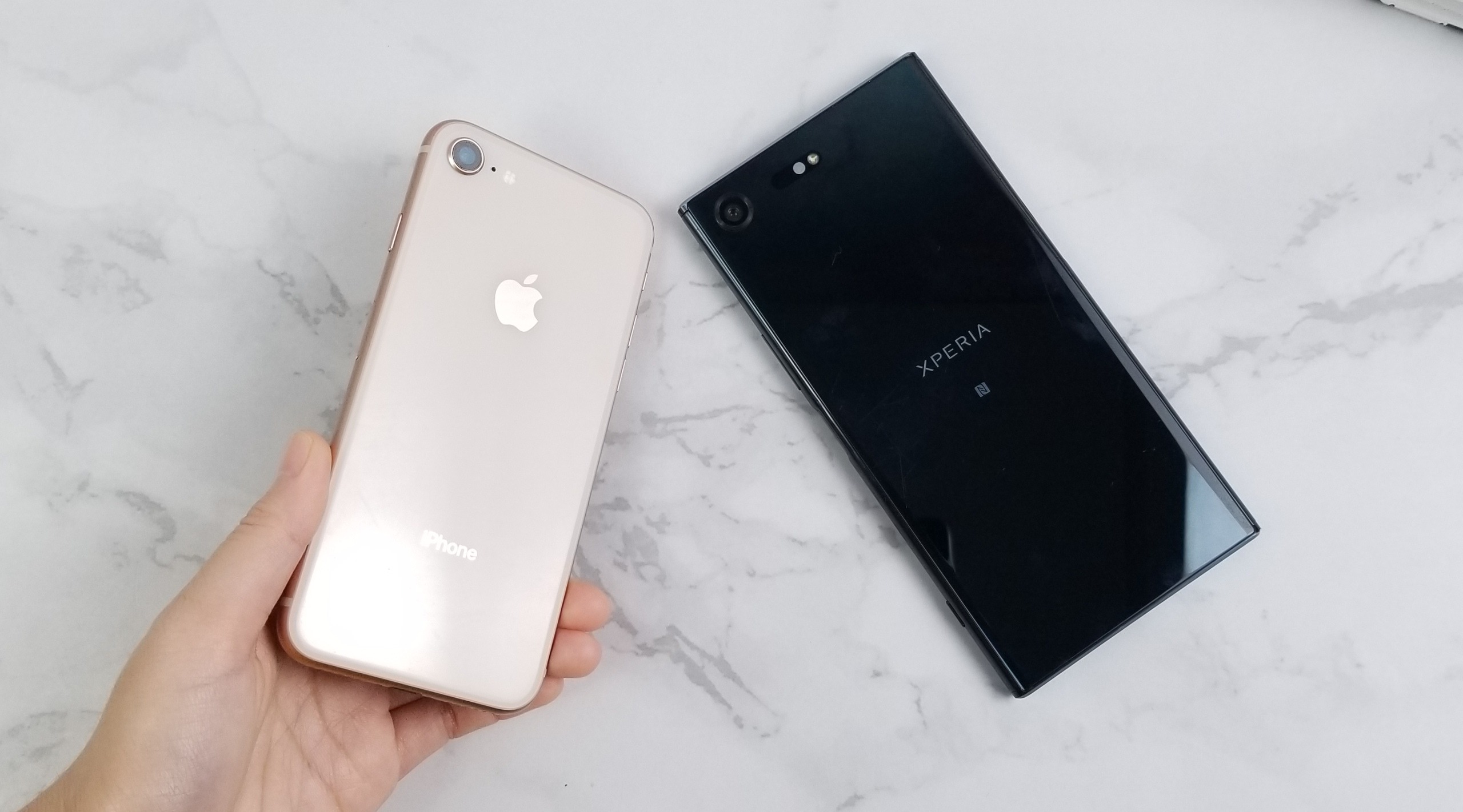 iphone8速度对比索尼xzp这差距让我无言以对