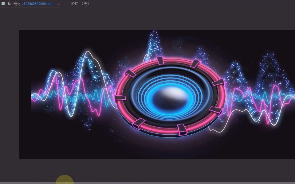 超酷音频可视化 三维音箱_ae超级酷效果制作