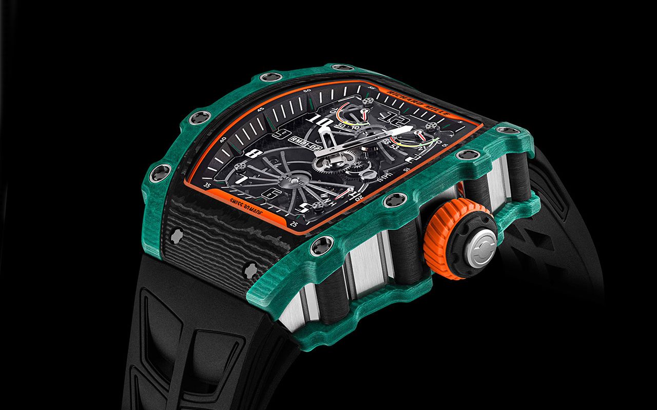 理查德米勒 (Richard Mille) 推出其最新腕表 RM 2102 Tourbillon Aerodyne,全球独家奢华哔哩哔哩bilibili