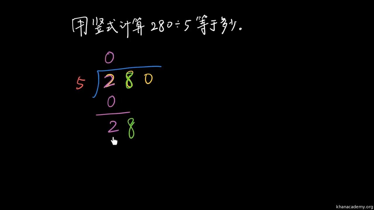 [图]【KhanAcademy】数学三年级-除数是一位数的除法-笔算除法