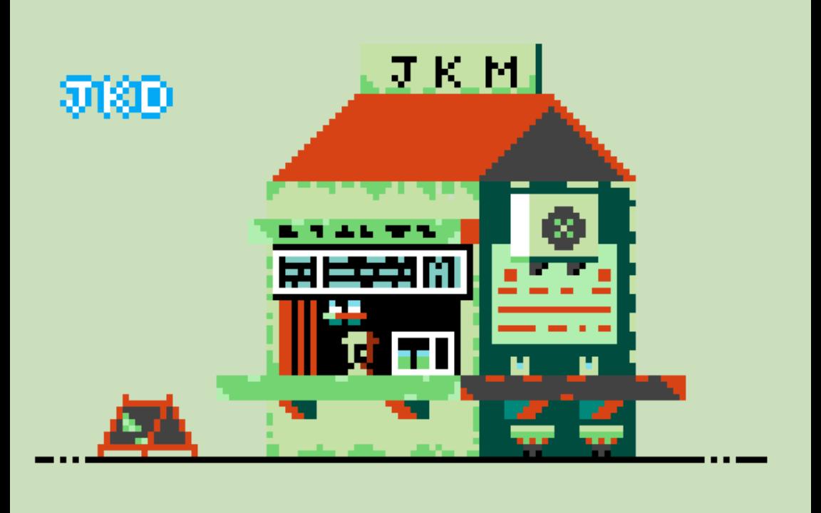 像素画小屋像素画练习