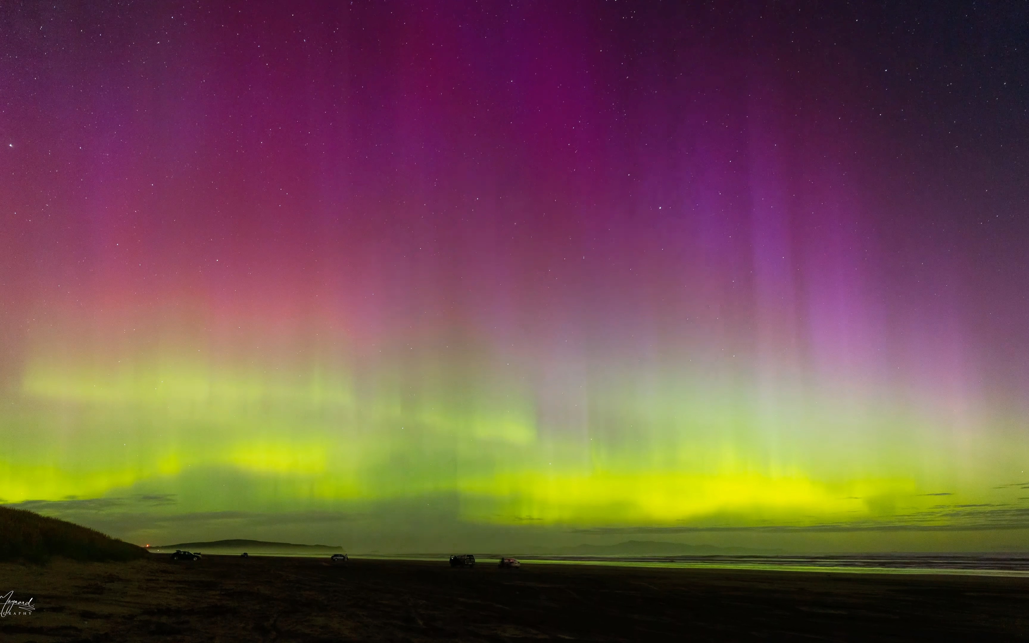 4k演绎罕见的澳州南极光炸裂时刻!