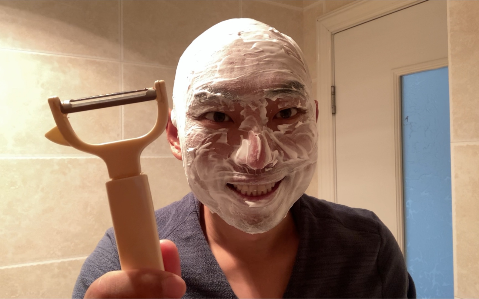 削土豆区,慈眉善目区,剃光头最快的男人