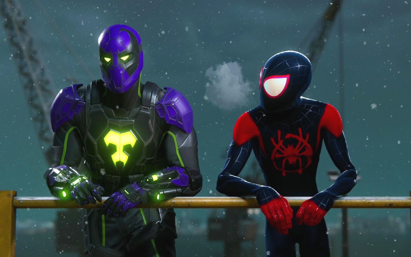 【60帧极致丝滑ps5漫威蜘蛛侠:莫拉莱斯】叔侄儿谈心(9)