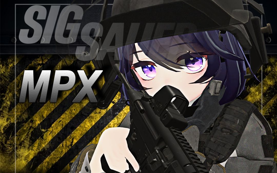 【VRchat】Booth商品 SIG MPX 可运作枪械演示演示