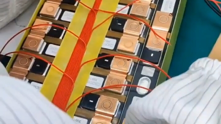 锂电池保护板采集排线焊接