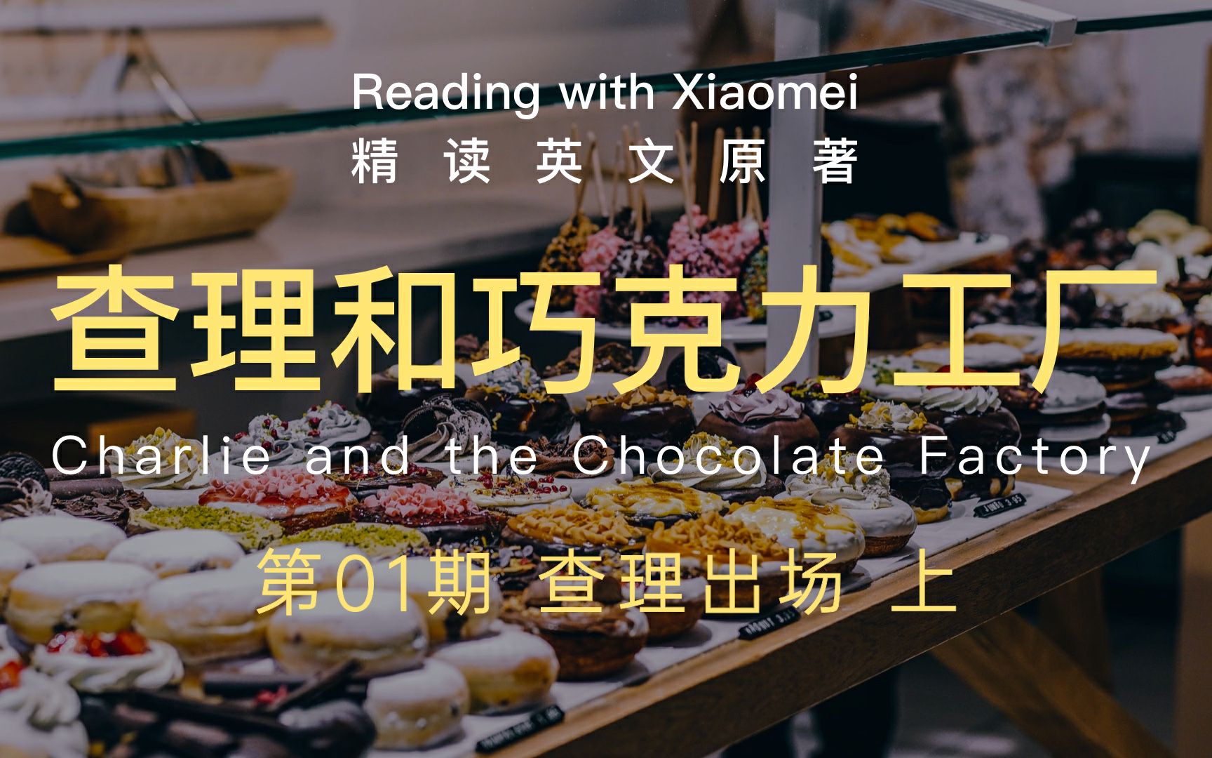 逐字精读英文《查理和巧克力工厂》第01期 查理出场上哔哩哔哩bilibili