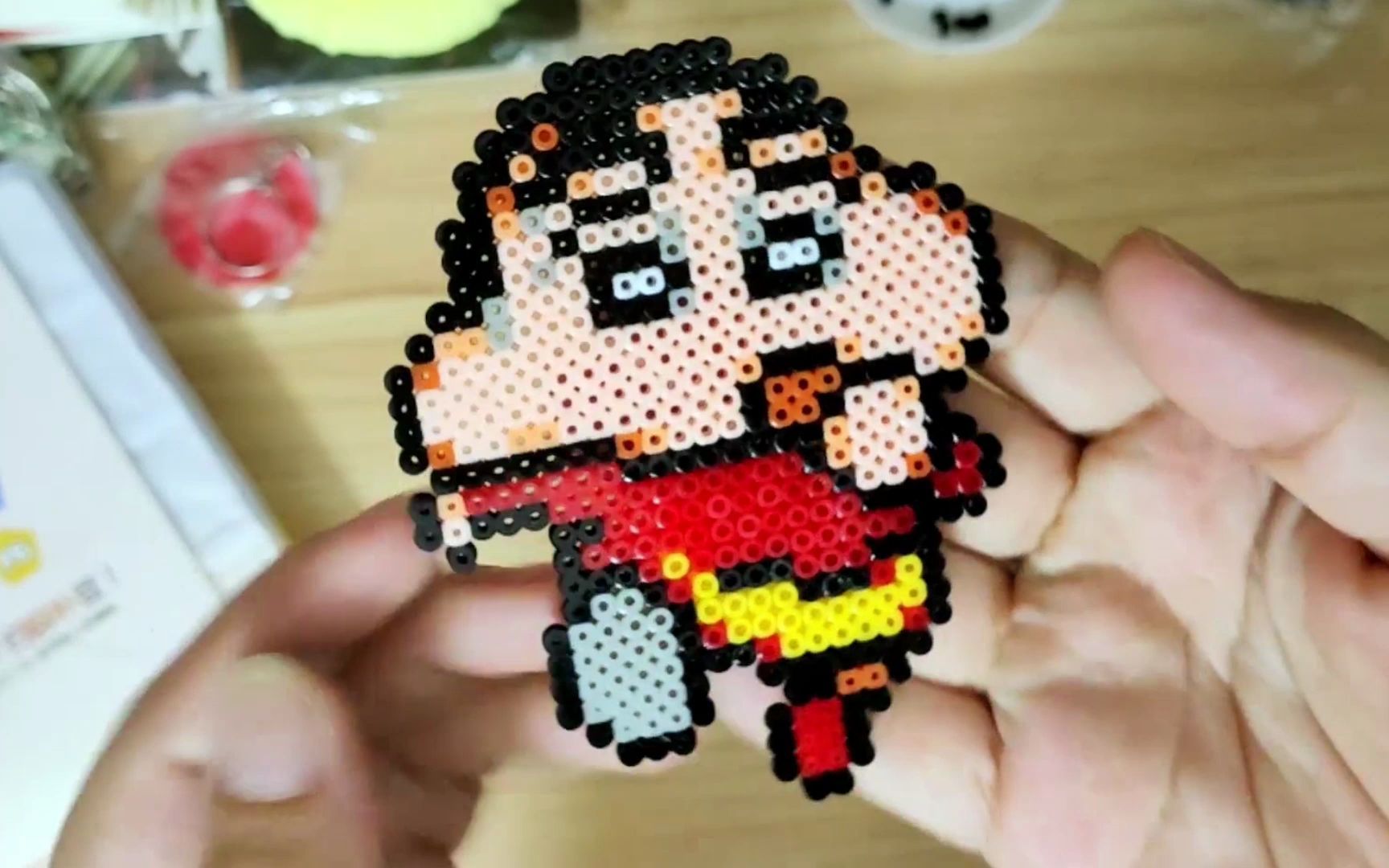 【拼豆】蜡笔小新我来了