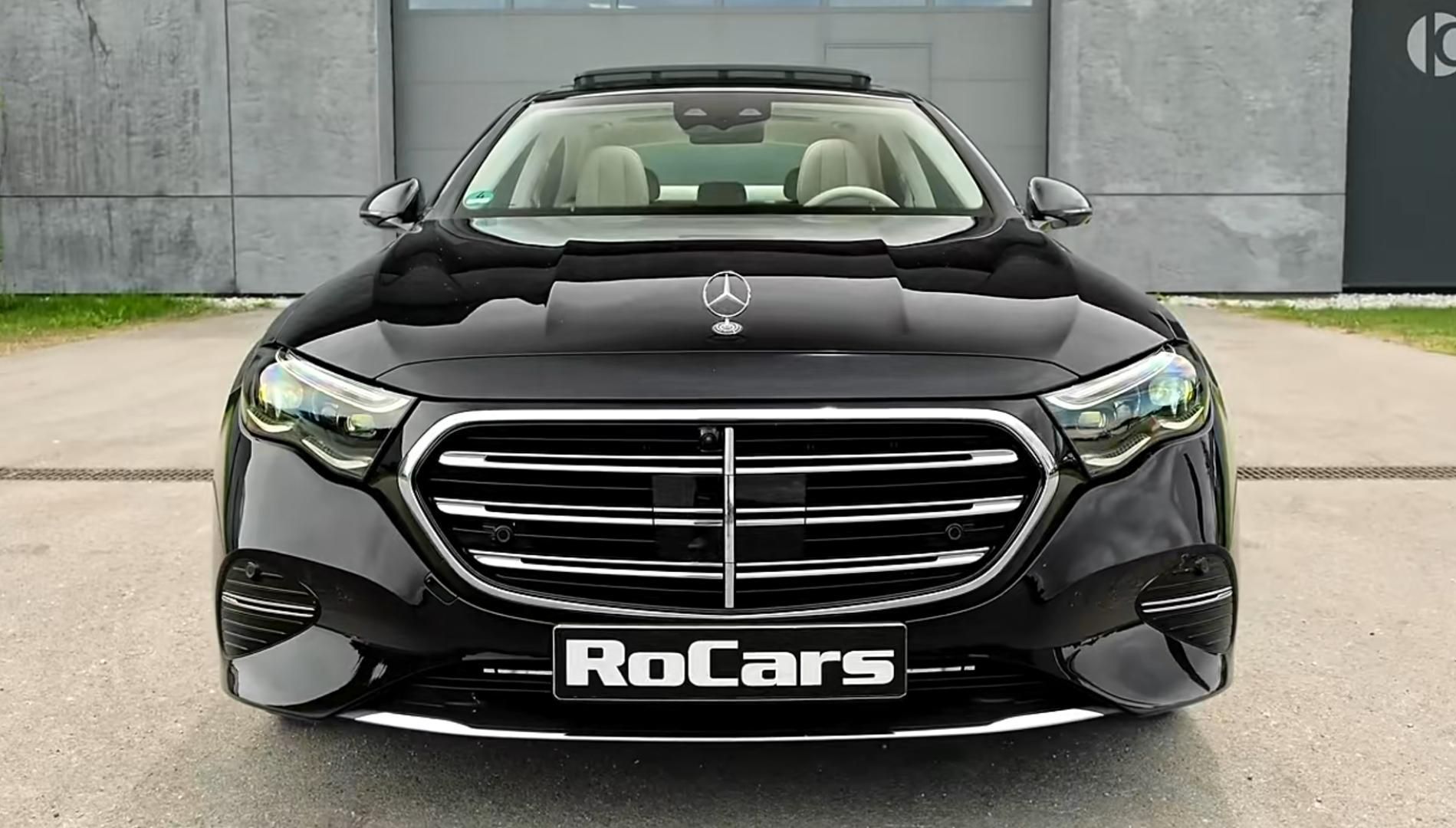 2024款奔驰e300l帅气登场!配航空头枕 258马力,奥迪a6l靠边站