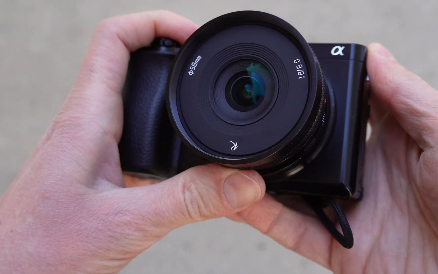 国产手动镜头 岩石星 18mm f8 广角移轴镜头