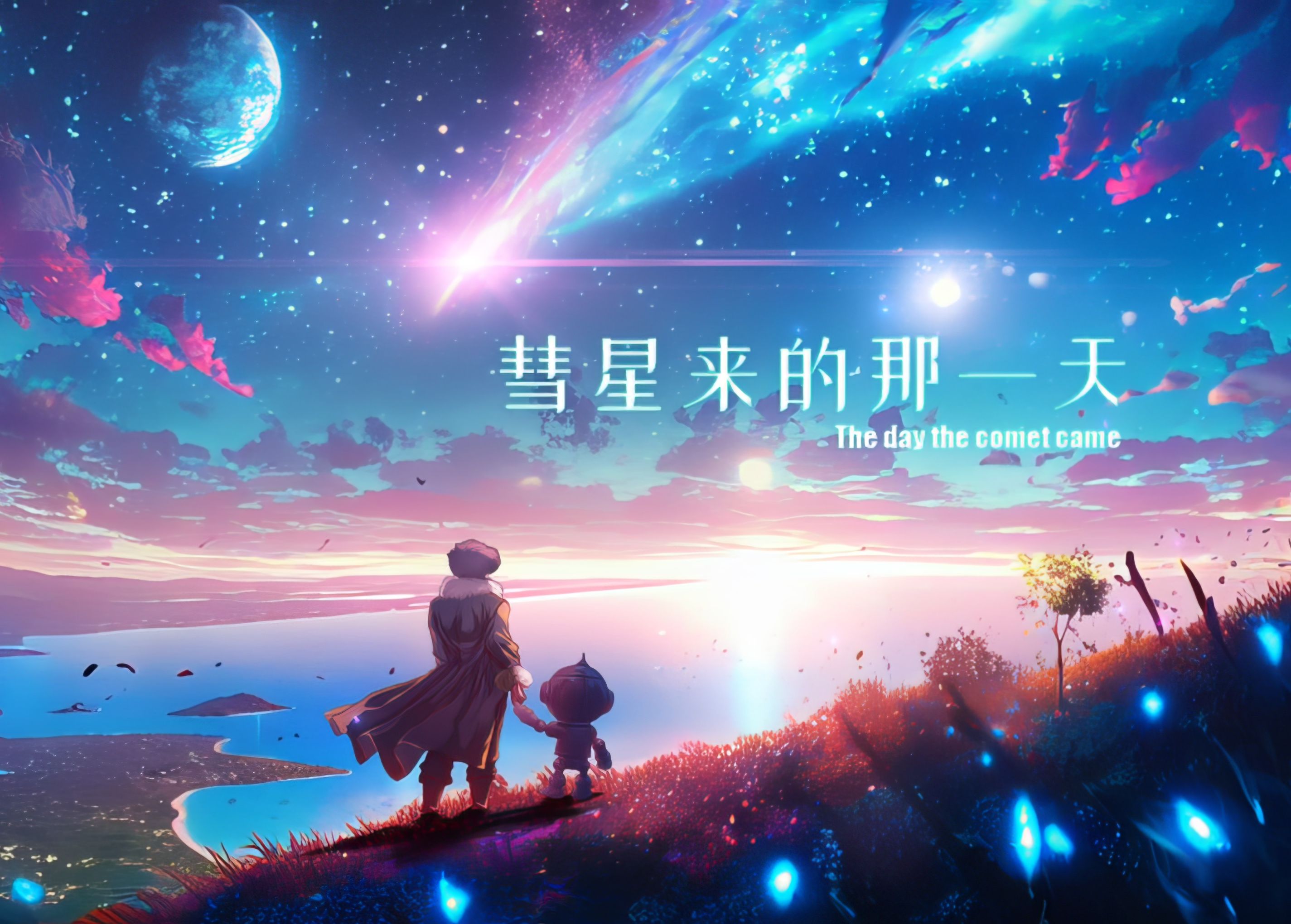 彗星来的那一天【AI影像大赛科幻】哔哩哔哩bilibili