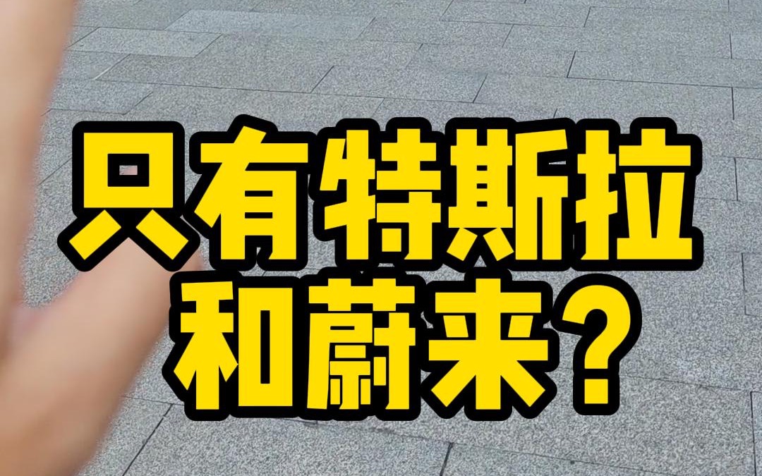 在广州番禺区时代芳华里地面只看到两个新能源品牌的车,只有特斯拉和蔚来,有知道为什么的吗?评论区讨论一下.哔哩哔哩bilibili