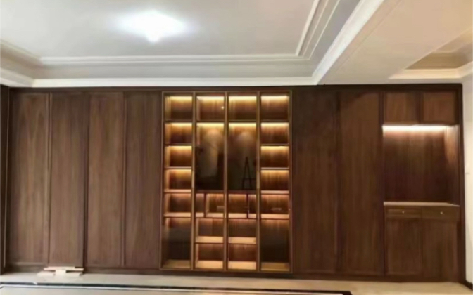 实木家具全屋定制北美黑胡桃樱桃木白橡木白蜡木红橡木原木大板榫卯