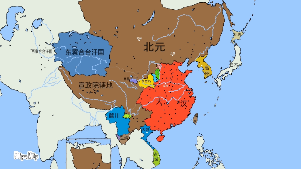 架空历史地图底图图片