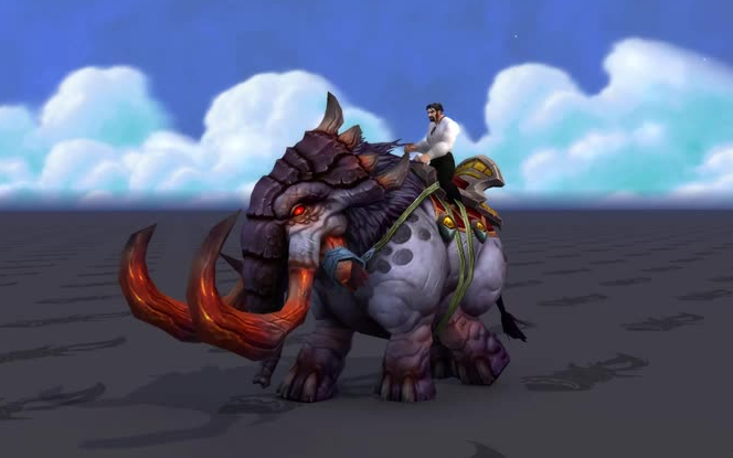 《魔兽世界》德拉诺之王时空漫游-钢铁雷象坐骑