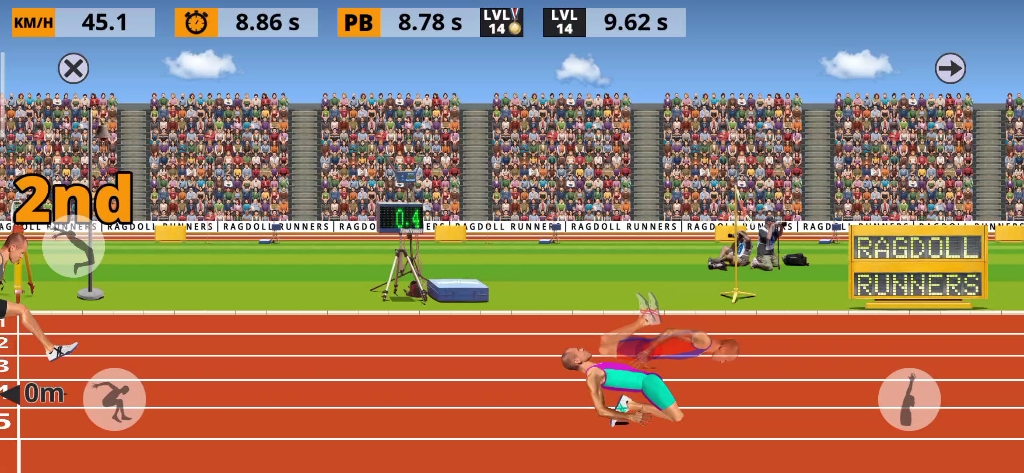 突然就不会easy起跑了,不擦地都起飞