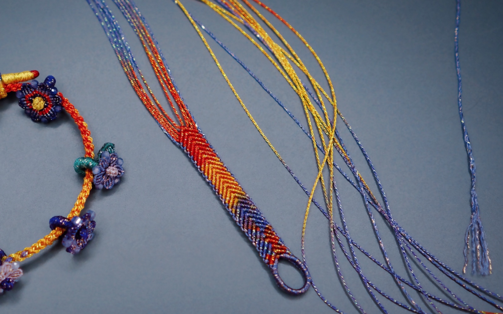 手工编织线78闪闪惹人爱78每次看到bling bling的线真是毫无抵抗