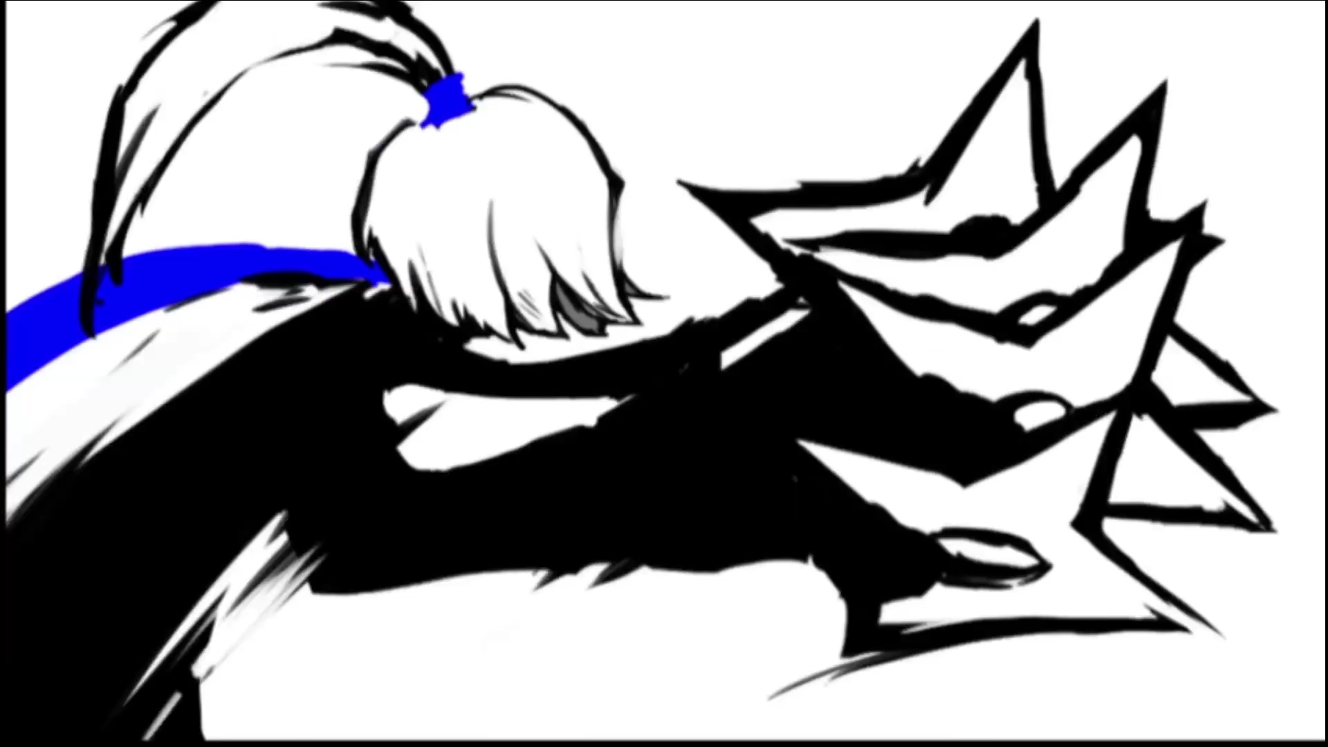 忍者必须死3#隼白也太帅了!白与黑!注意!